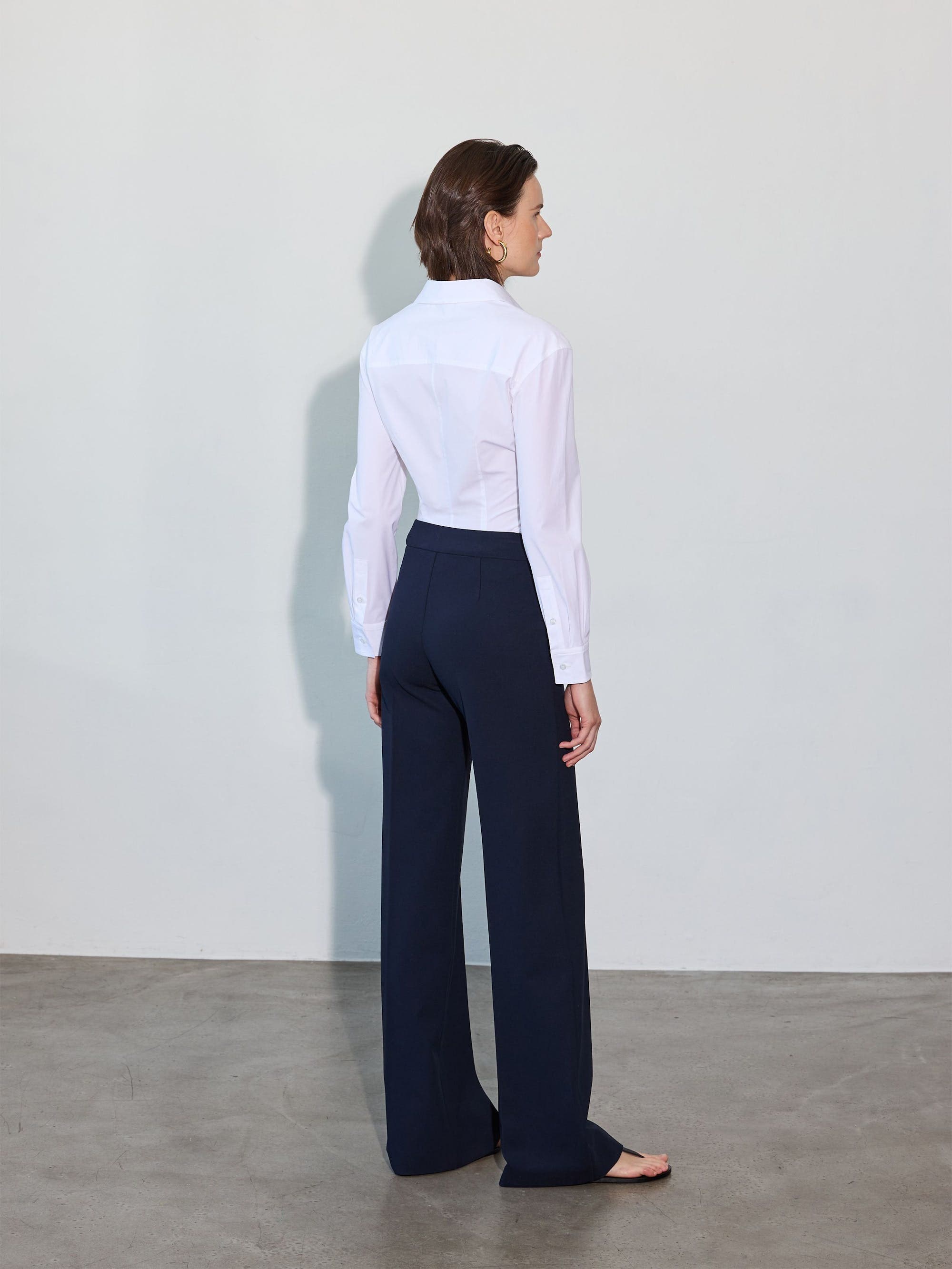 Savil Stretch Poplin Shirt - image 2