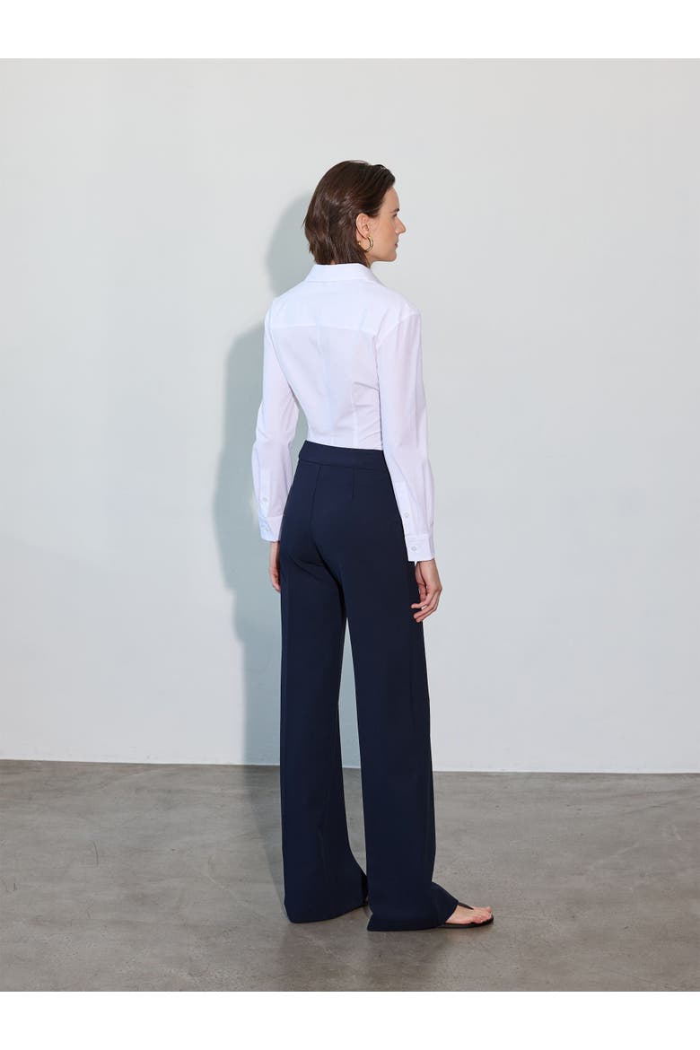 Savil Stretch Poplin Shirt, Alternate, color, White