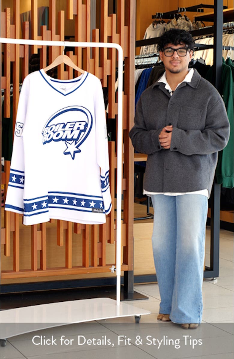 Oversize Hockey Jersey, sales video thumbnail