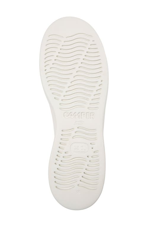 Camperlab Runner Up Perforated Sneaker In Medium Gray