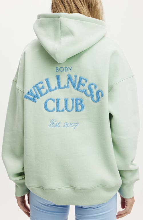 COTTON ON BODY ACTIVE PLUSH PREMIUM GRAPHIC HOODIE