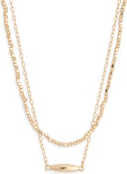 NORDSTROM RACK 2-Pack Chain Necklace