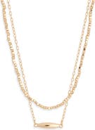 NORDSTROM RACK 2-Pack Chain Necklace