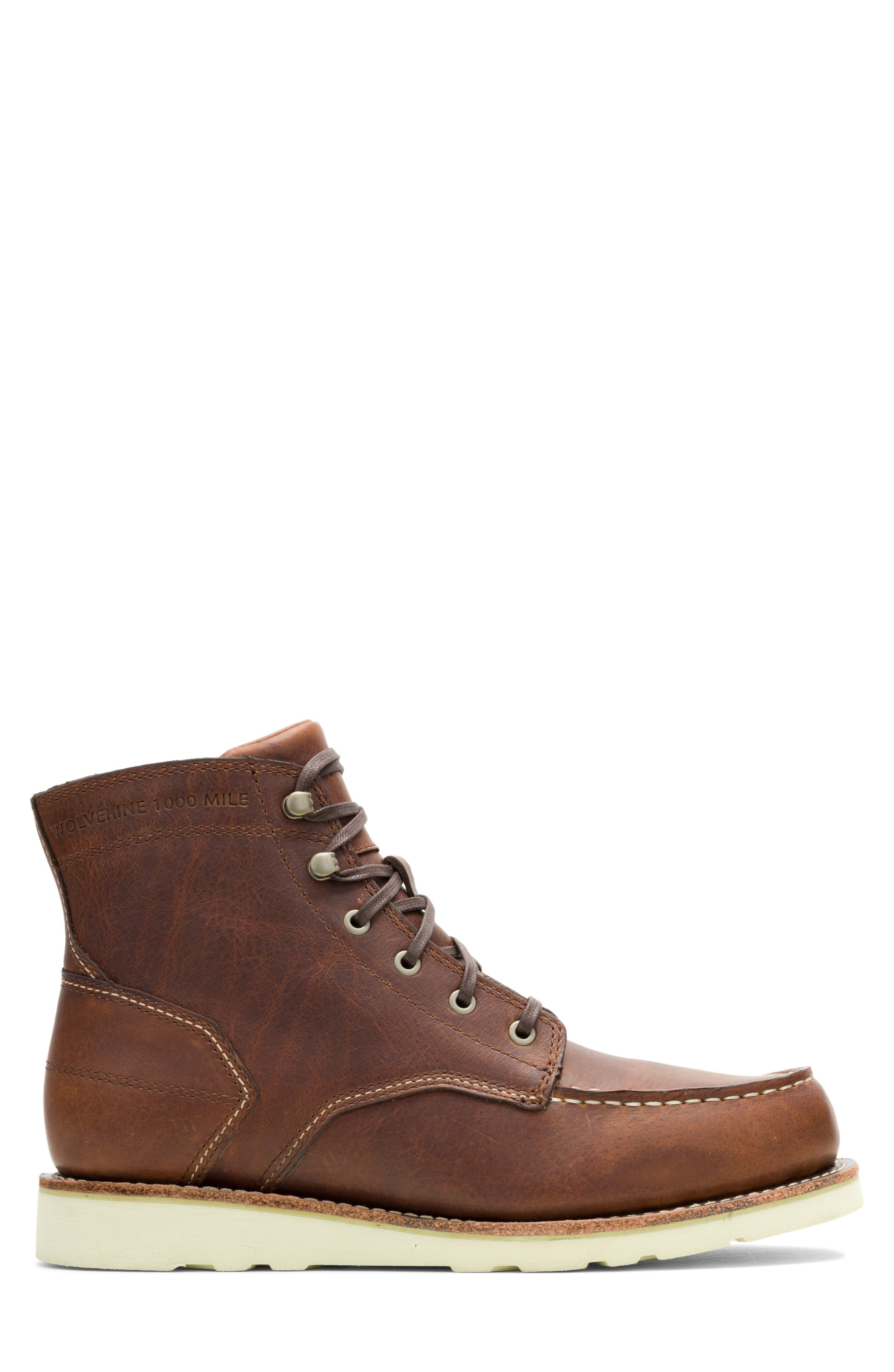 Wolverine 1000 Mile Legacy Pavedway Boot, Alternate, color, Brown