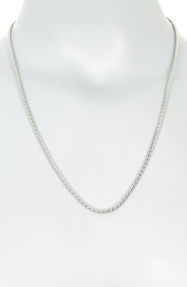 Nautica Wheat Chain Necklace, Alternate, color, 