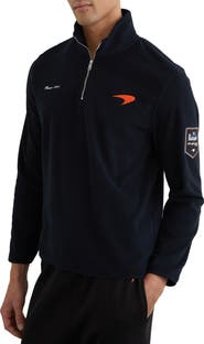 Reiss X McLaren Meros Quarter Zip Pullover