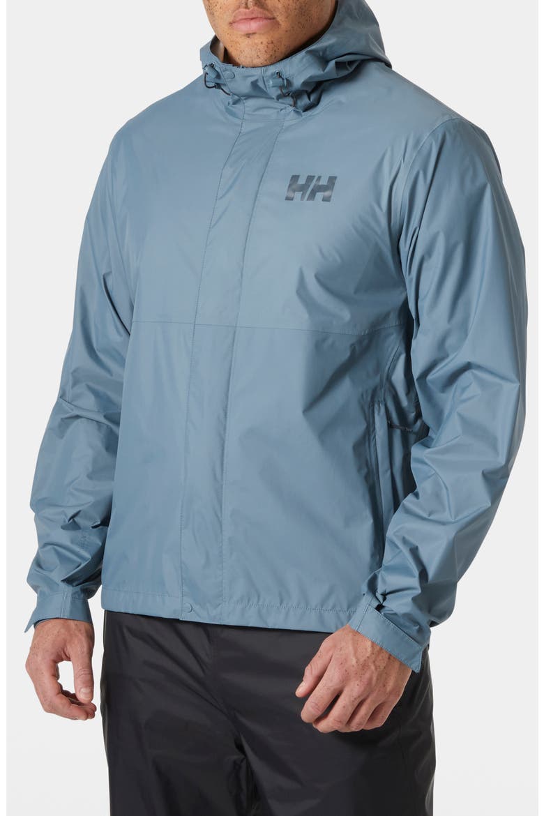 Loke 2.0 Waterproof Packable Jacket, Main, color, WASHED NAVY