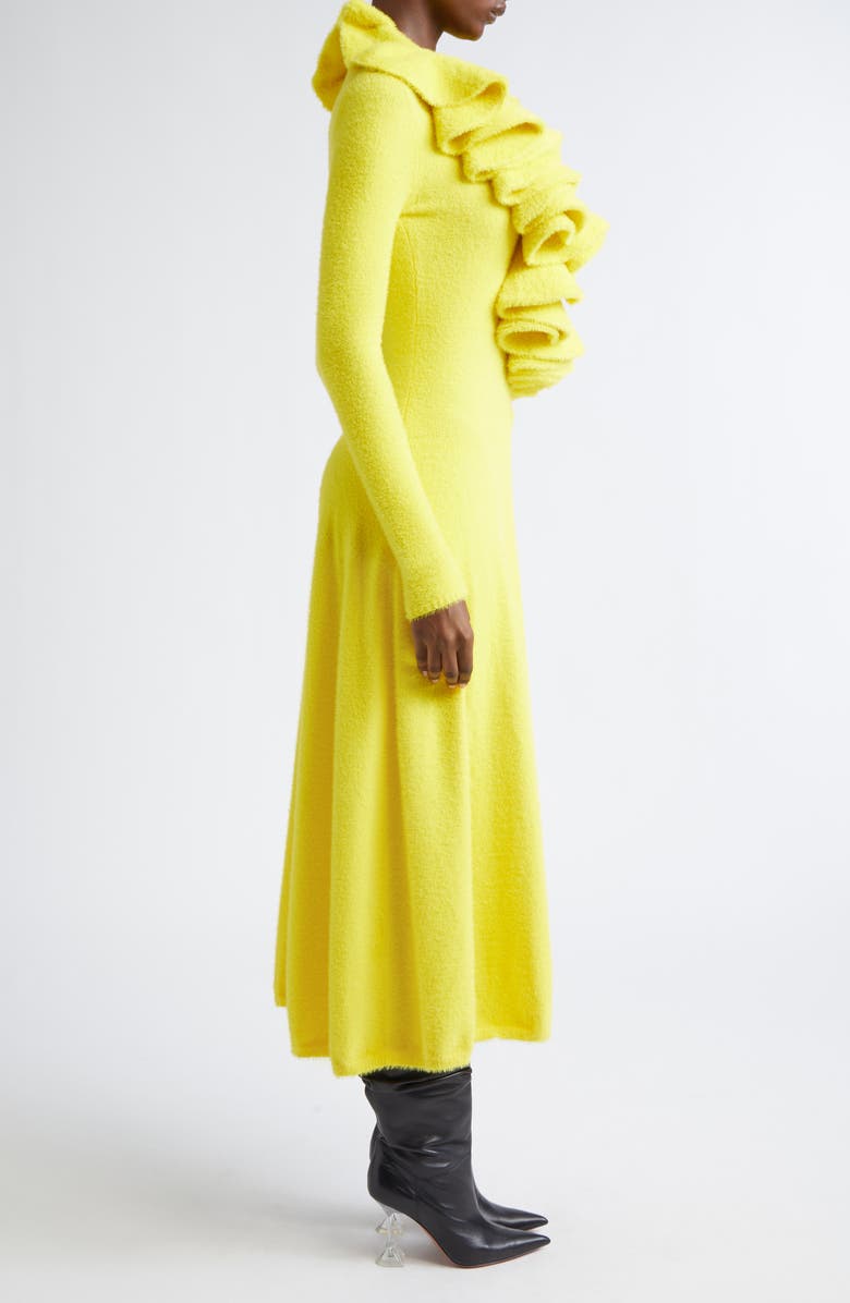 DIESEL<sup>®</sup> M-Ingelina Long Sleeve Wrap Sweater Dress, Alternate, color, Yellow
