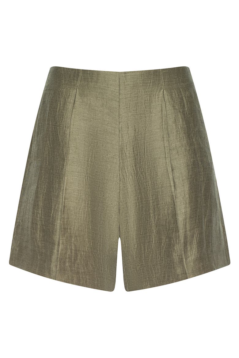 Hadleigh Linen Blend Shorts, Alternate, color, GREY TAUPE