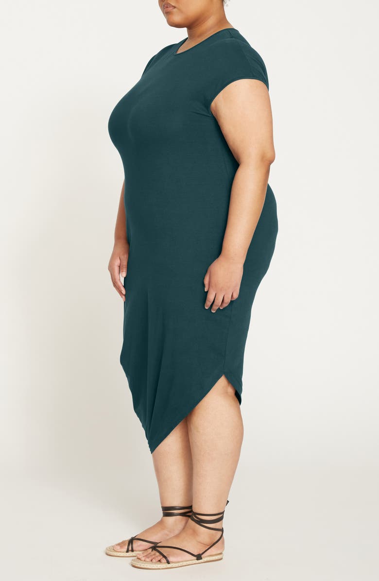 Universal Standard Geneva Dress, Alternate, color, Deep Sea