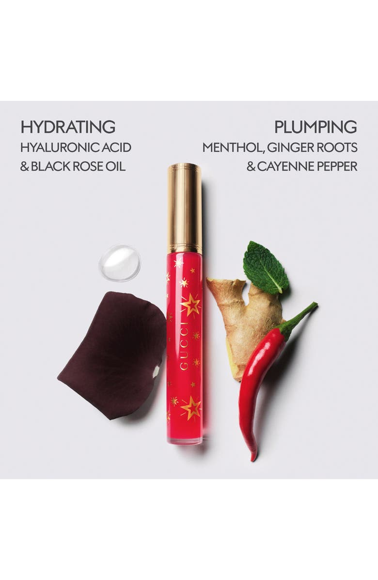 Gucci Gloss à Lèvres Plumping Lip Gloss, Alternate, color, Rosso Ancora