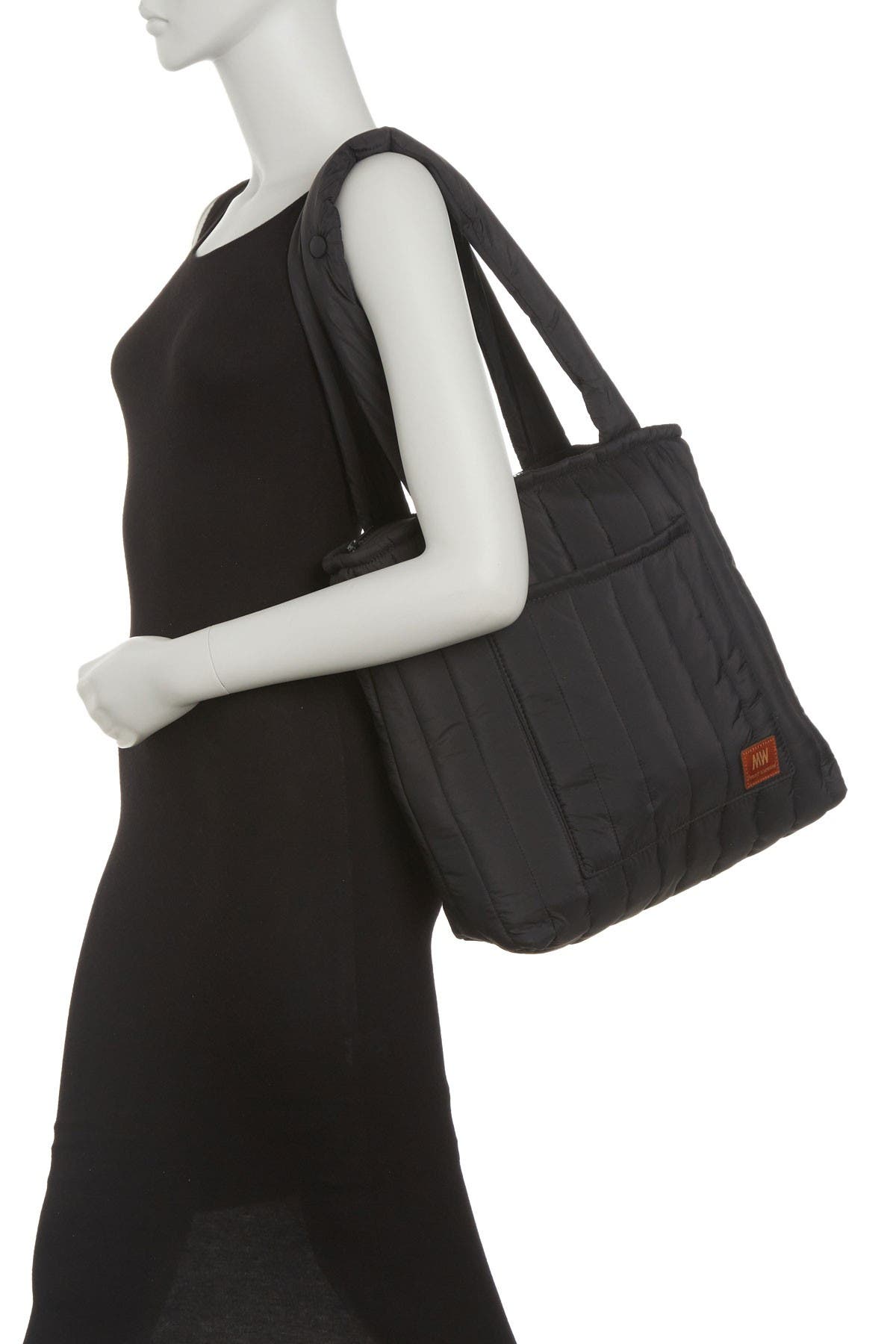 MOST WANTED USA Large Puffer Tote Bag, Alternate, color, 