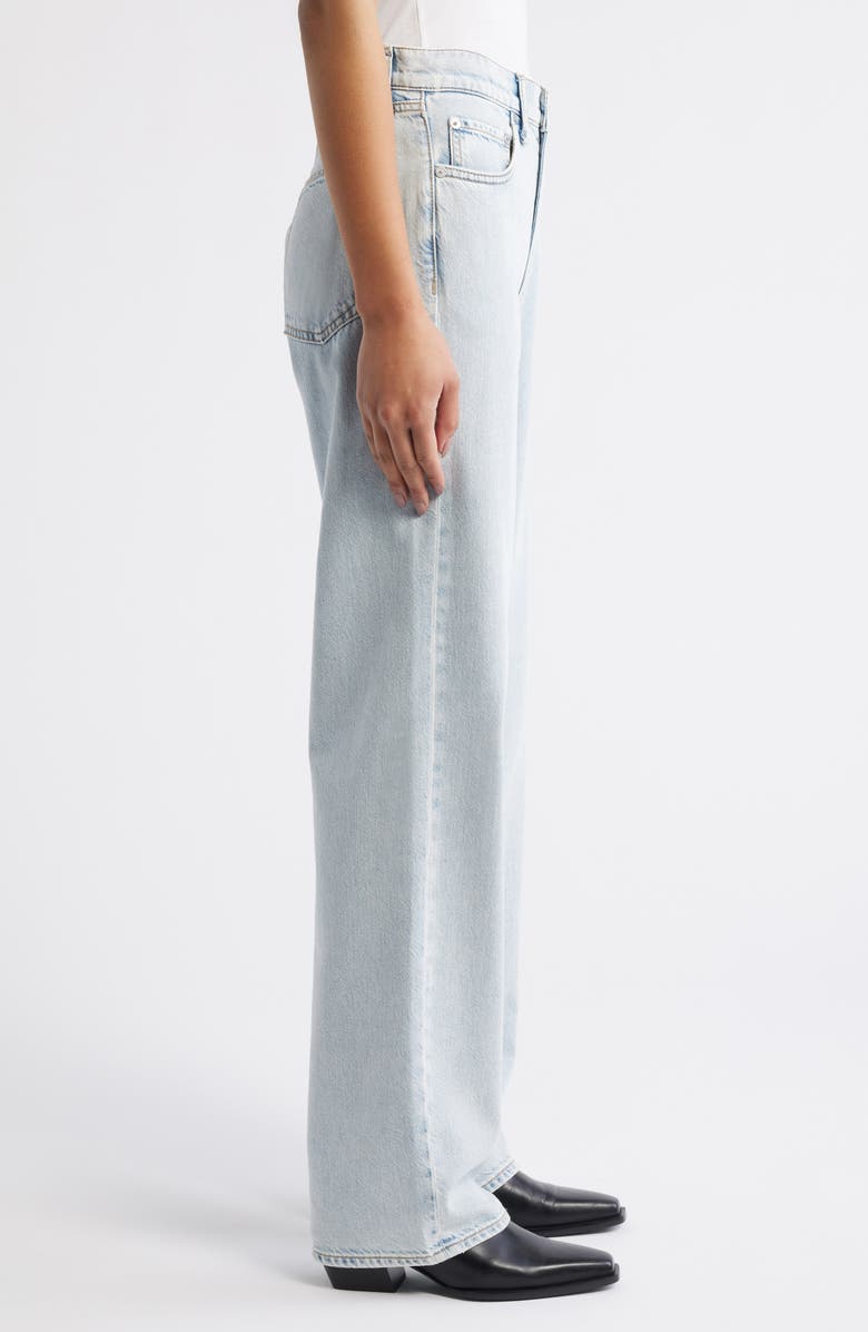 rag & bone Shea High Waist Relaxed Straight Leg Jeans, Alternate, color, Cliffside