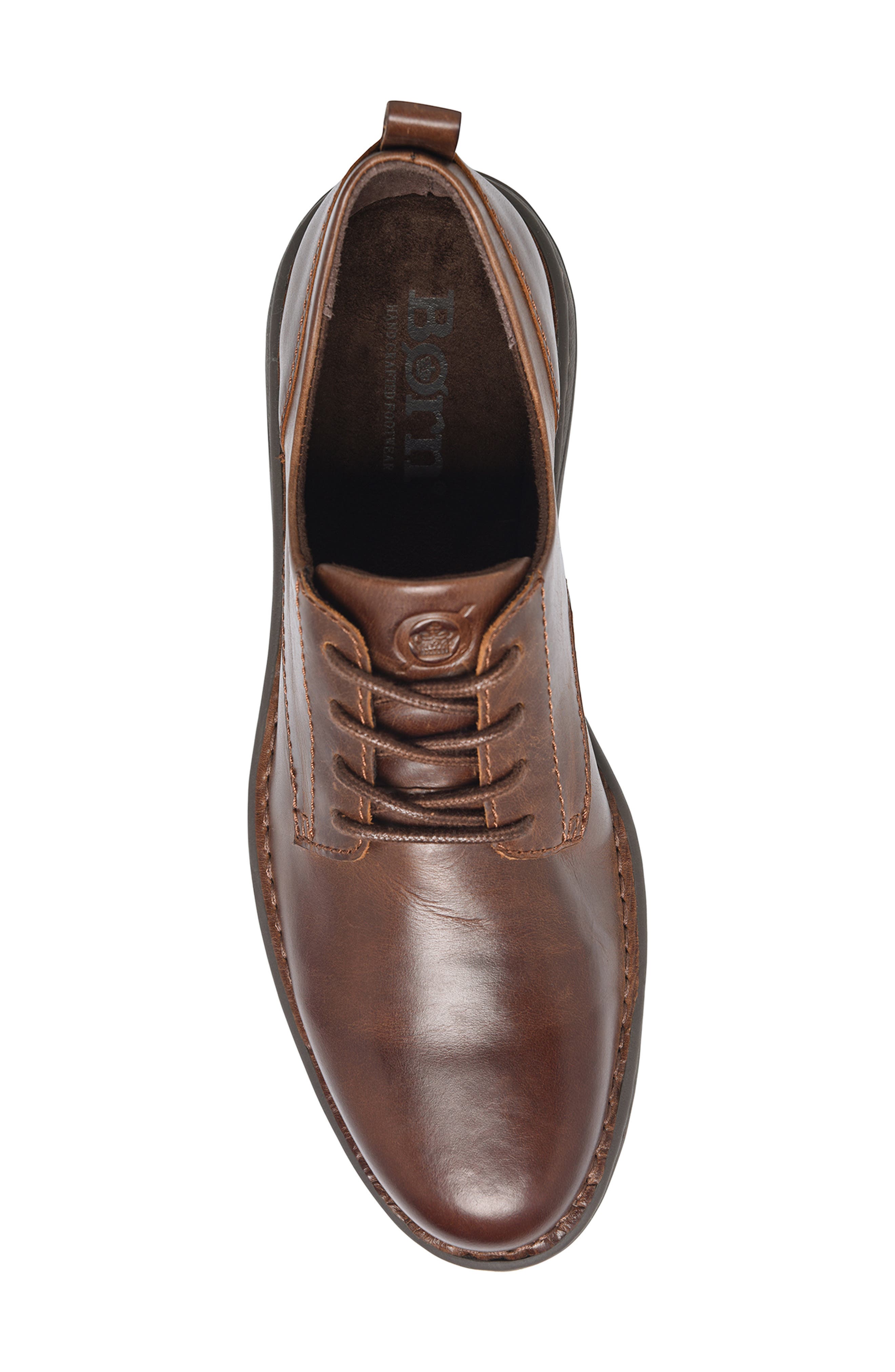 Todd Plain Toe Derby, Alternate, color, DARK BROWN LEATHER