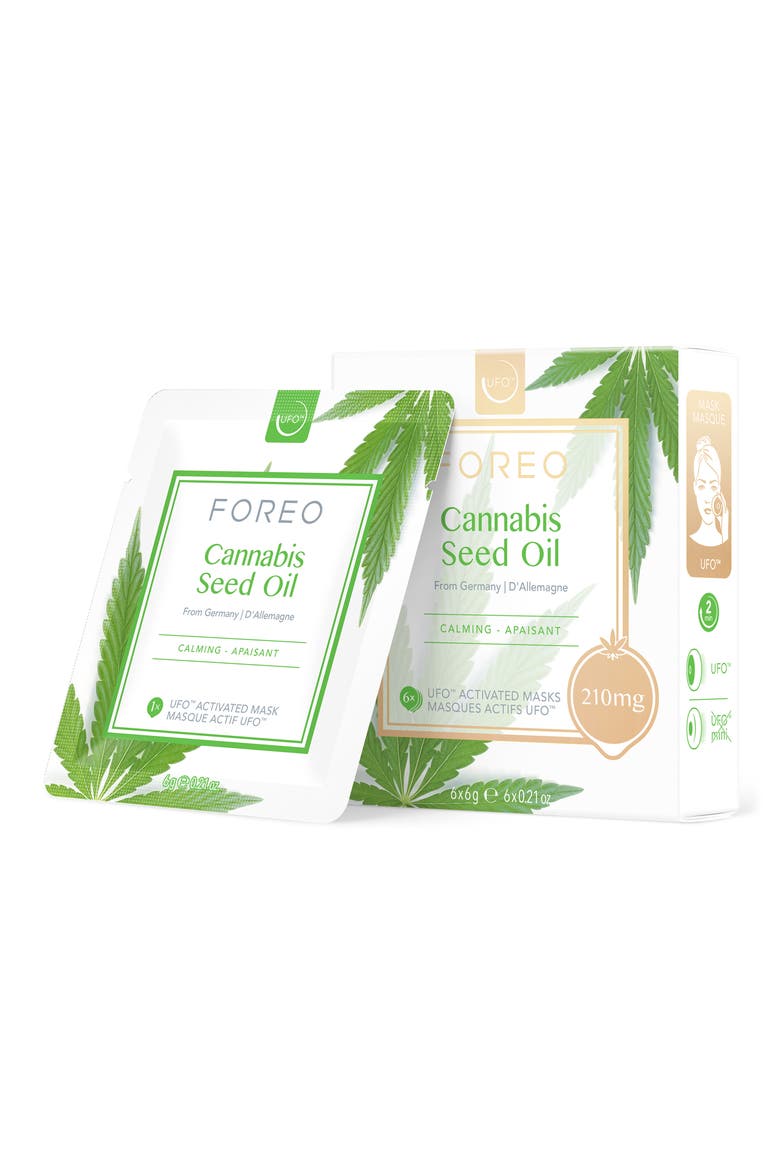 Cannabis Seed Oil UFO™ Activated Smart Mask, Main, color, NO COLOR