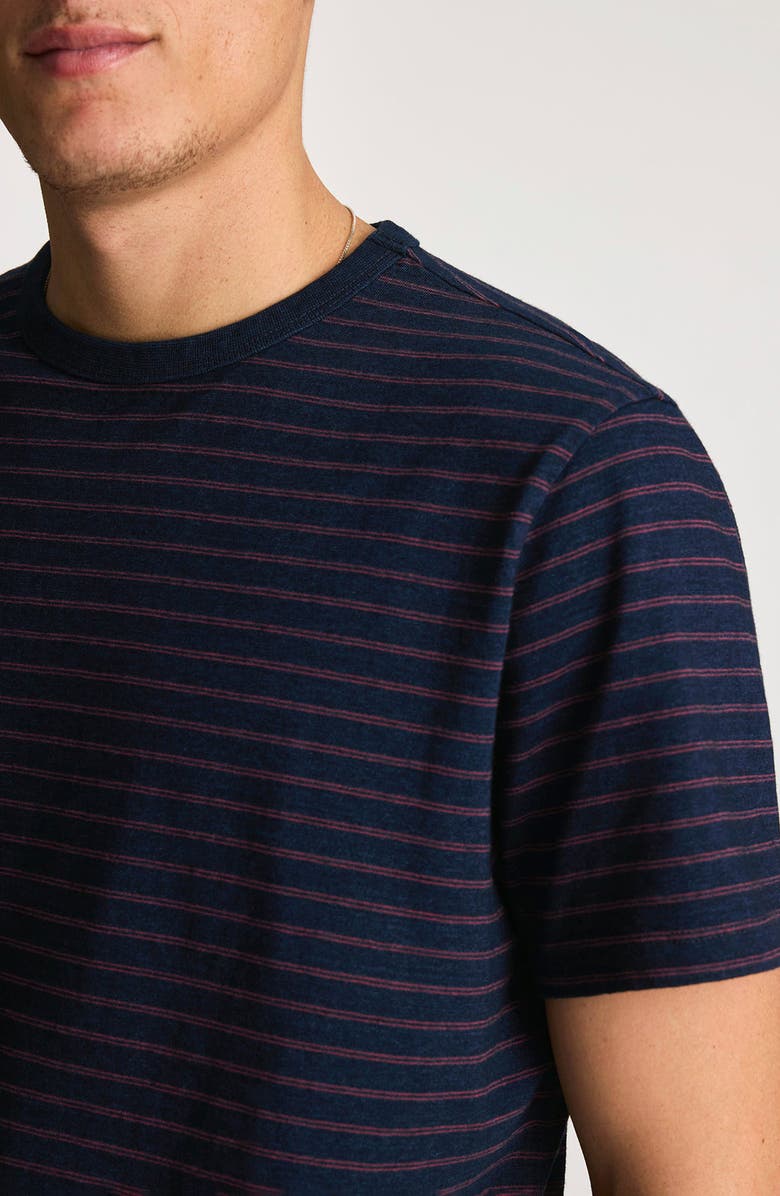 Mavi Jeans Regular Fit Stripe Cotton T-Shirt, Alternate, color,