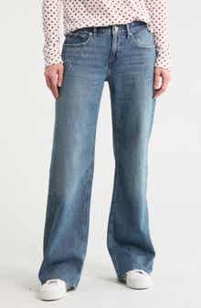 Lucky Brand Baggy Wide Leg Jeans