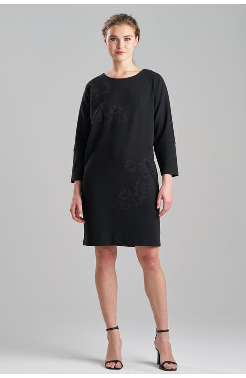 Natori Scuba Crepe Dress In Black