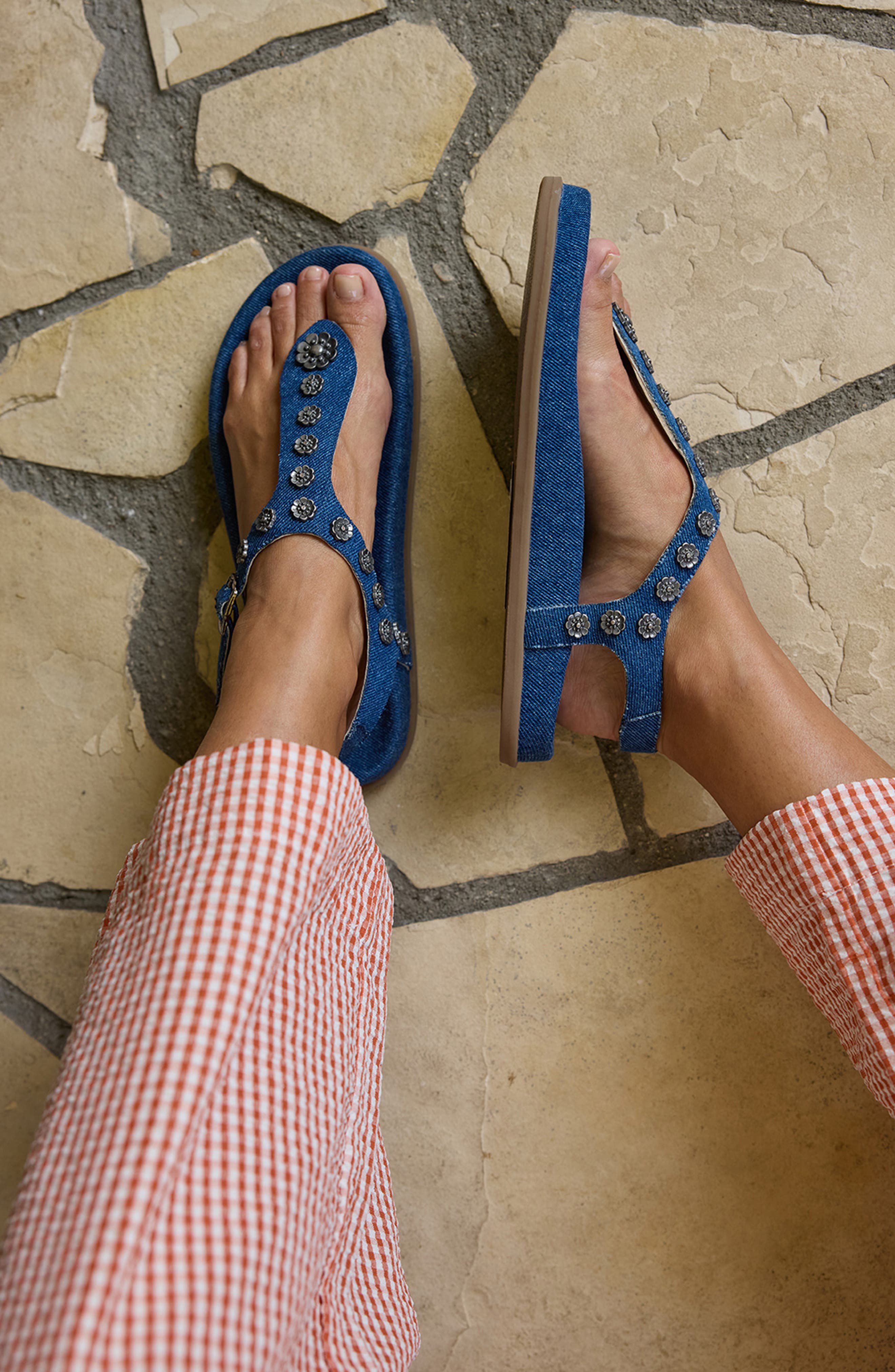 Seychelles Sunday Funday Slingback Platform Sandal, Alternate, color, Denim