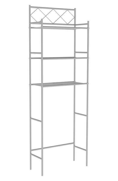 3-Shelf Metal Bathroom Organizer