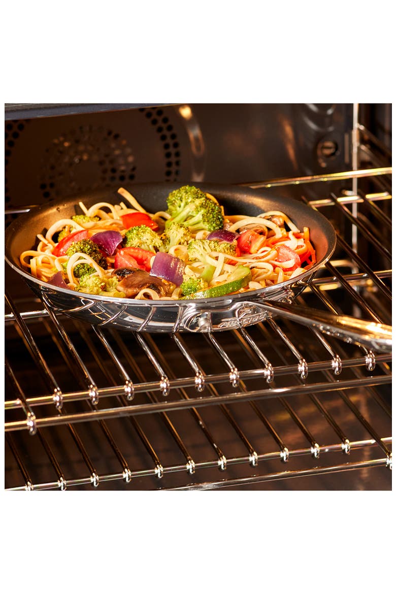 D3 Pro 8-Inch Nonstick Fry Pan, Alternate, color, SILVER