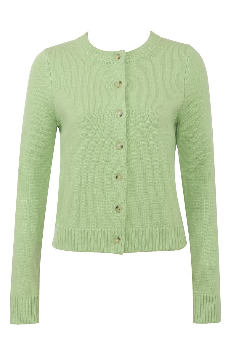 HOUSE OF CB Signature Crewneck Cardigan, Alternate, color, 