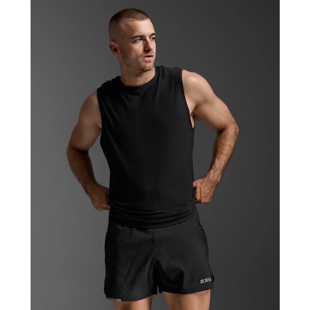 2xu Mens Signature Tank In Black