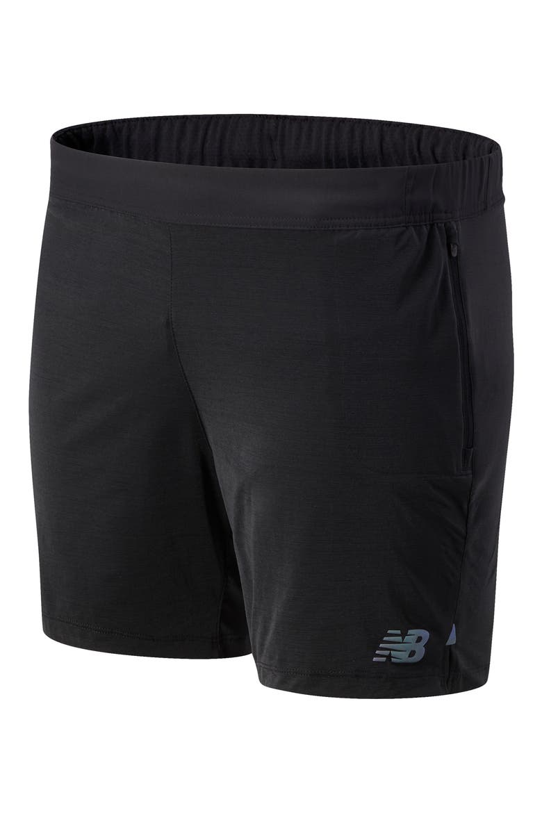 Men's Q Speed Fuel Pocket Performance Running Shorts, Main, color, BLACK