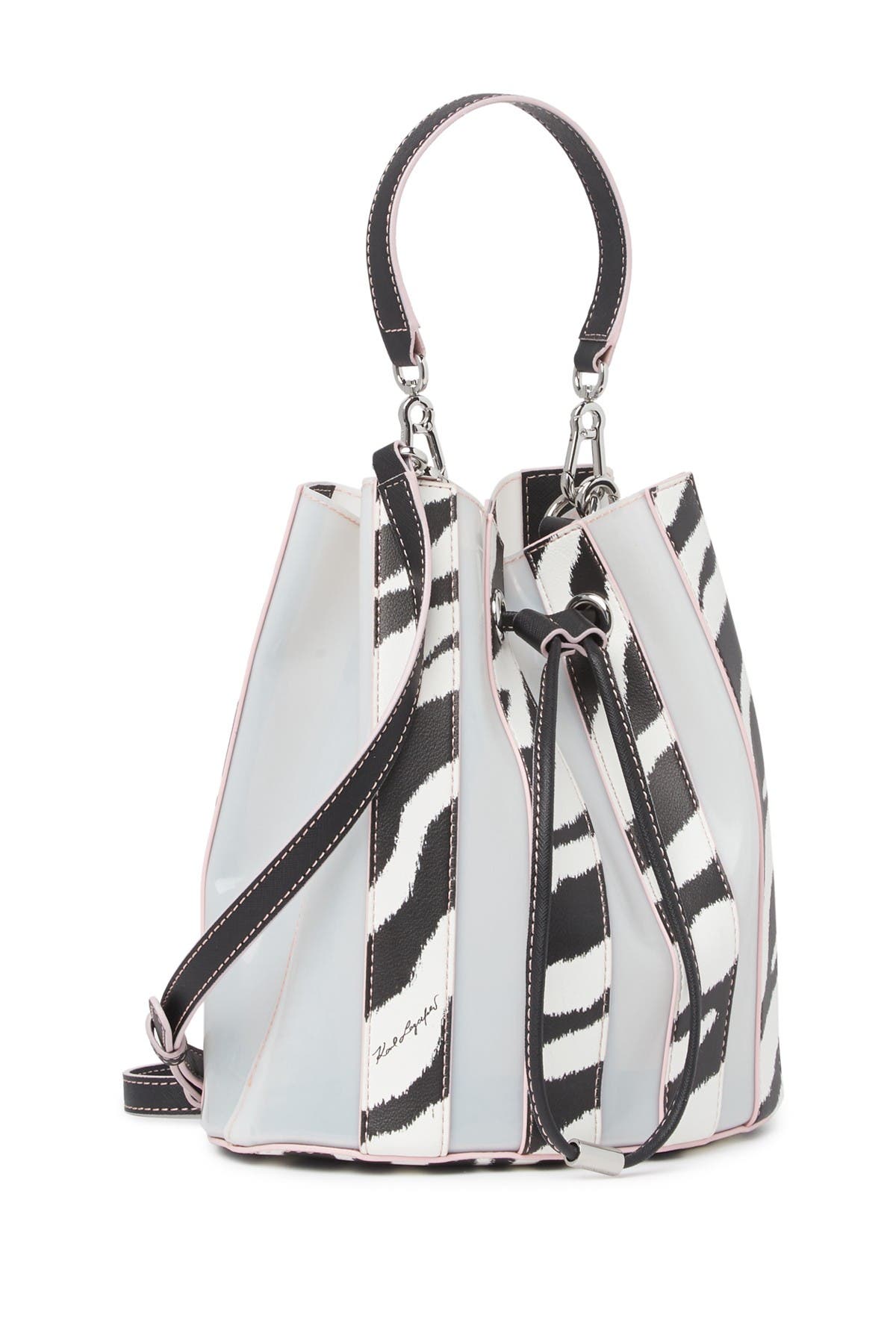 KARL LAGERFELD PARIS Adele Bucket Bag (Men) | Nordstromrack