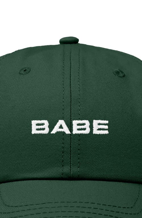 DALIX DALIX BABE EMBROIDERED CAP