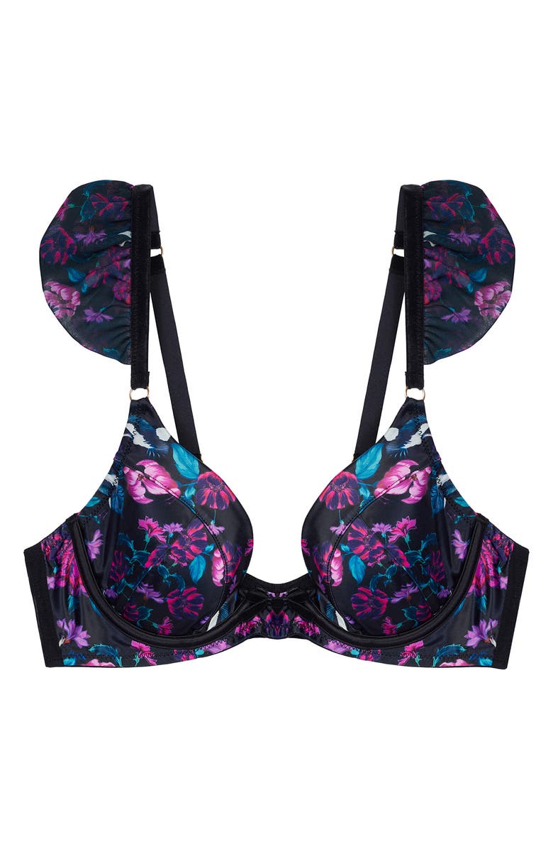 Playful Promises Noriko Crane Underwire Bra, Alternate, color, 