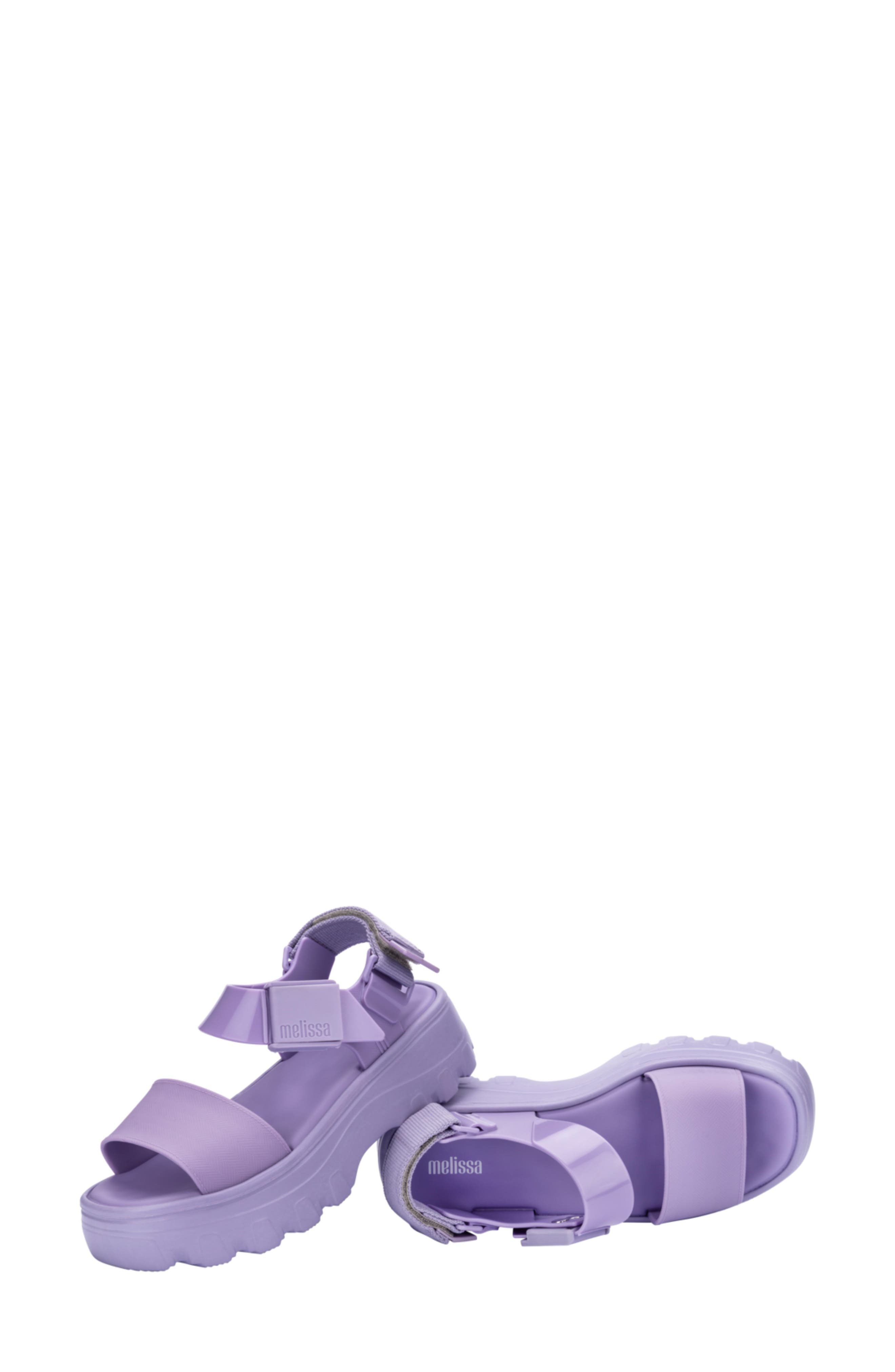 Melissa Kick Off Platform Sandal, Alternate, color, Lilac