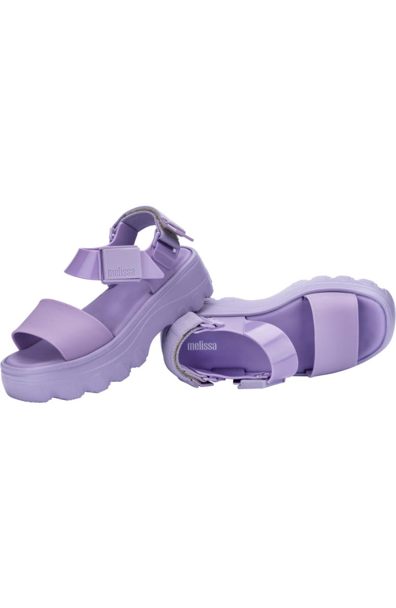 Melissa Kick Off Platform Sandal, Alternate, color, Lilac