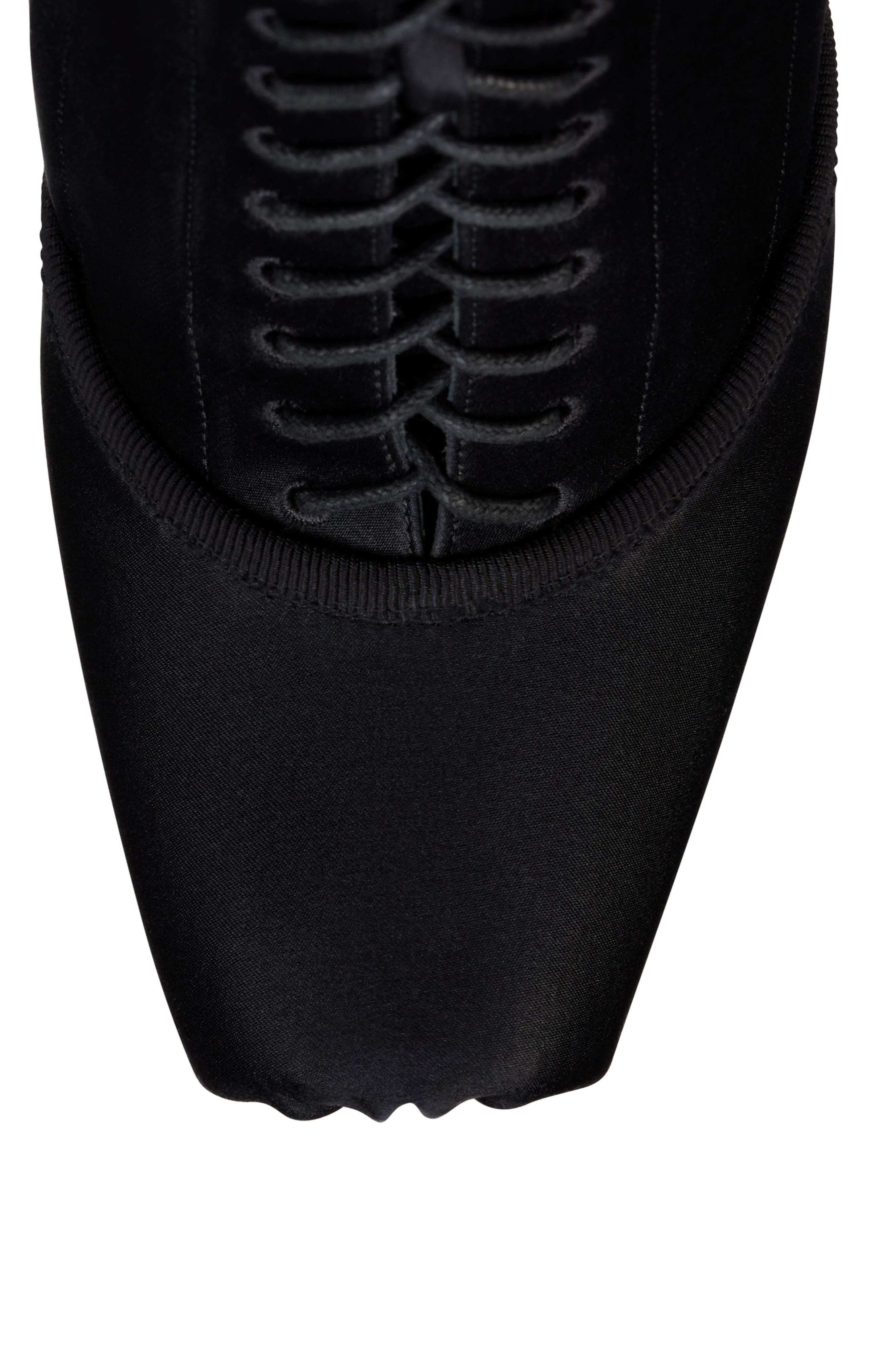 Christian Louboutin Cassia Pavlova Lace-Up Bootie, Alternate, color, Black