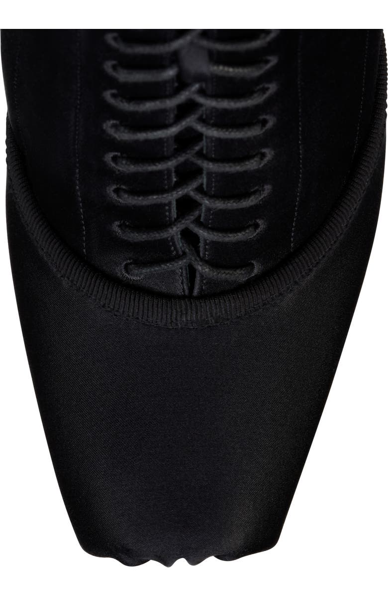 Christian Louboutin Cassia Pavlova Lace-Up Bootie, Alternate, color, Black