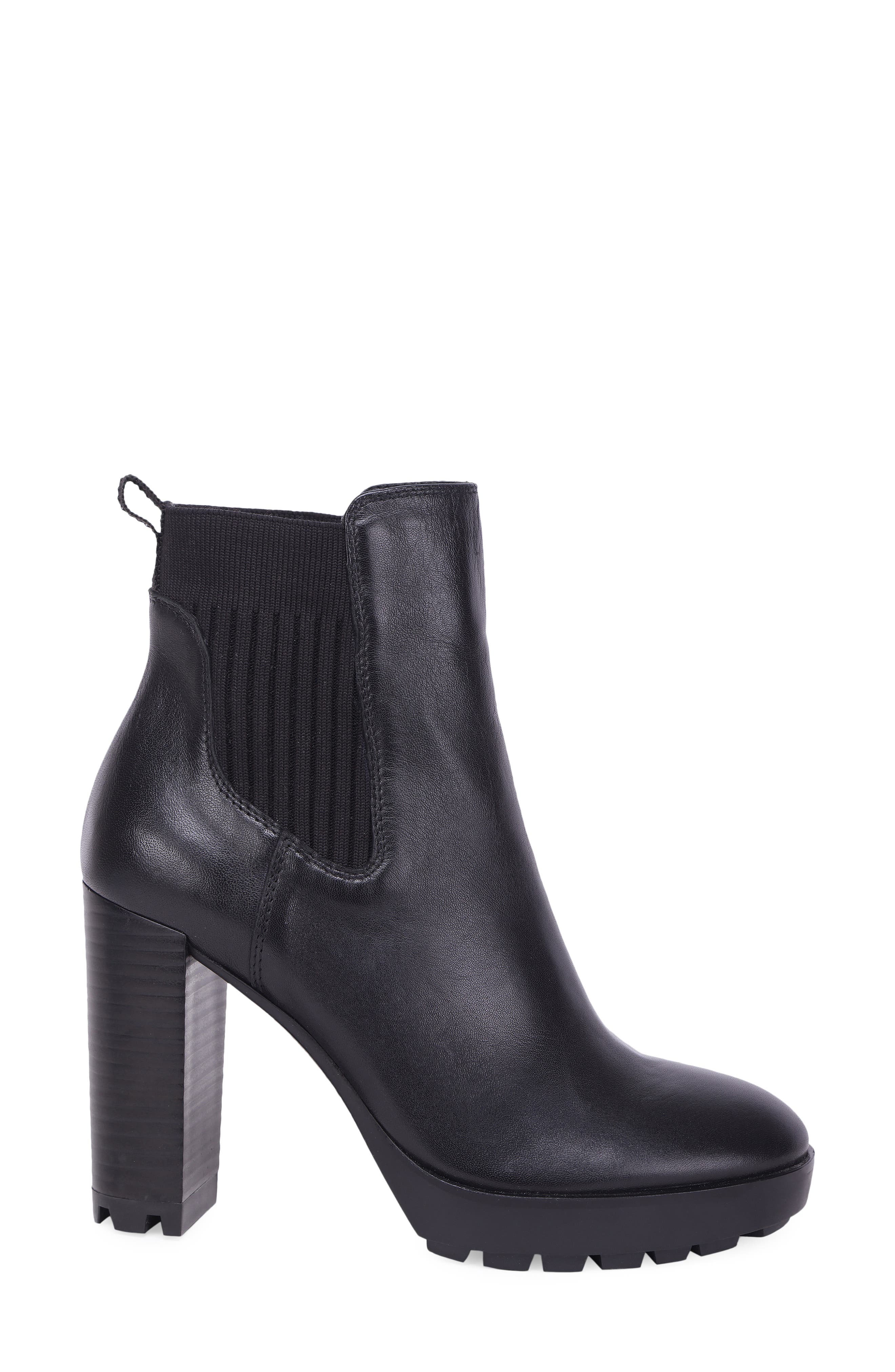 Kenneth Cole New York Junne Lug Sole Bootie, Alternate, color, Black