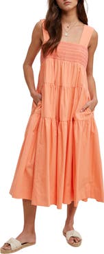 WISHLIST Tiered Maxi Dress