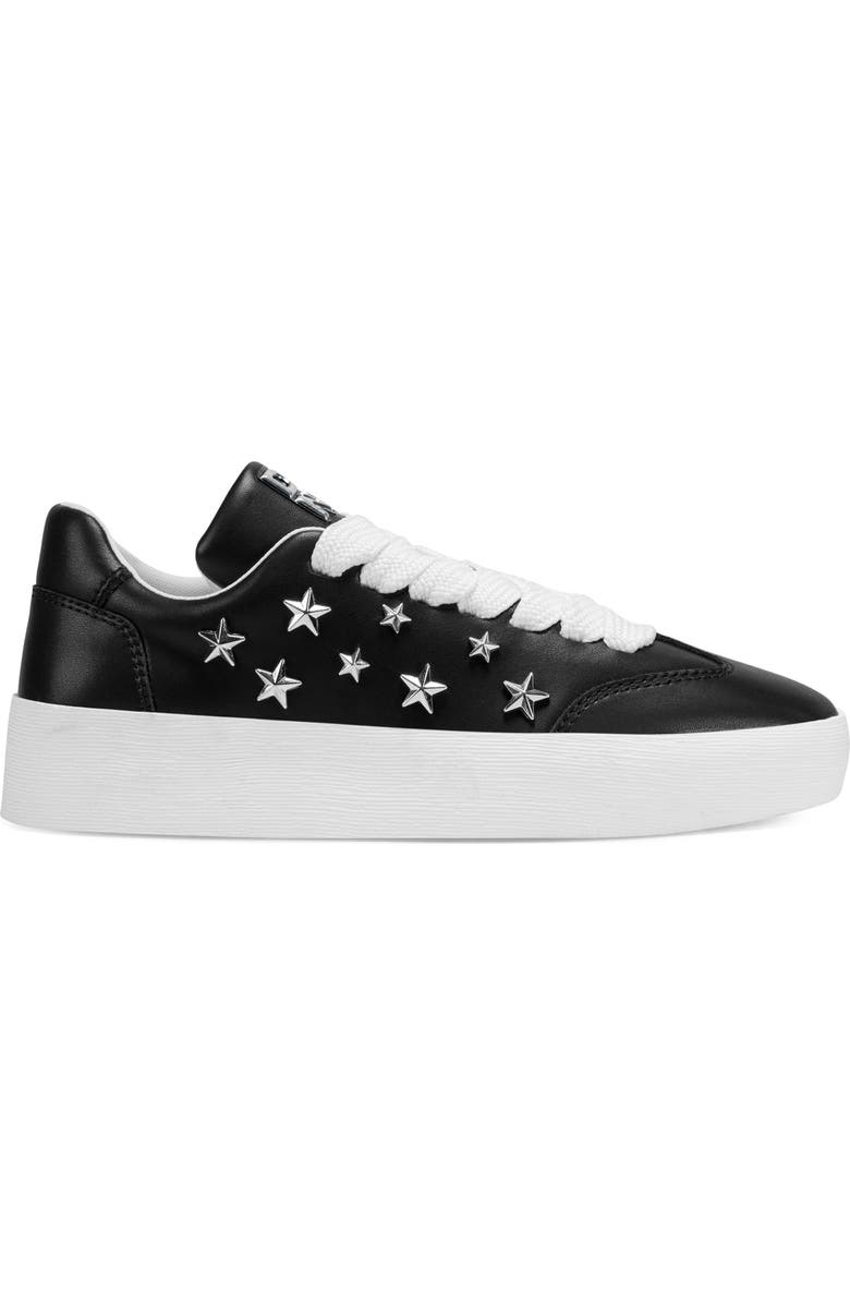 DKNY Glynda Stars Sneaker, Alternate, color, Black