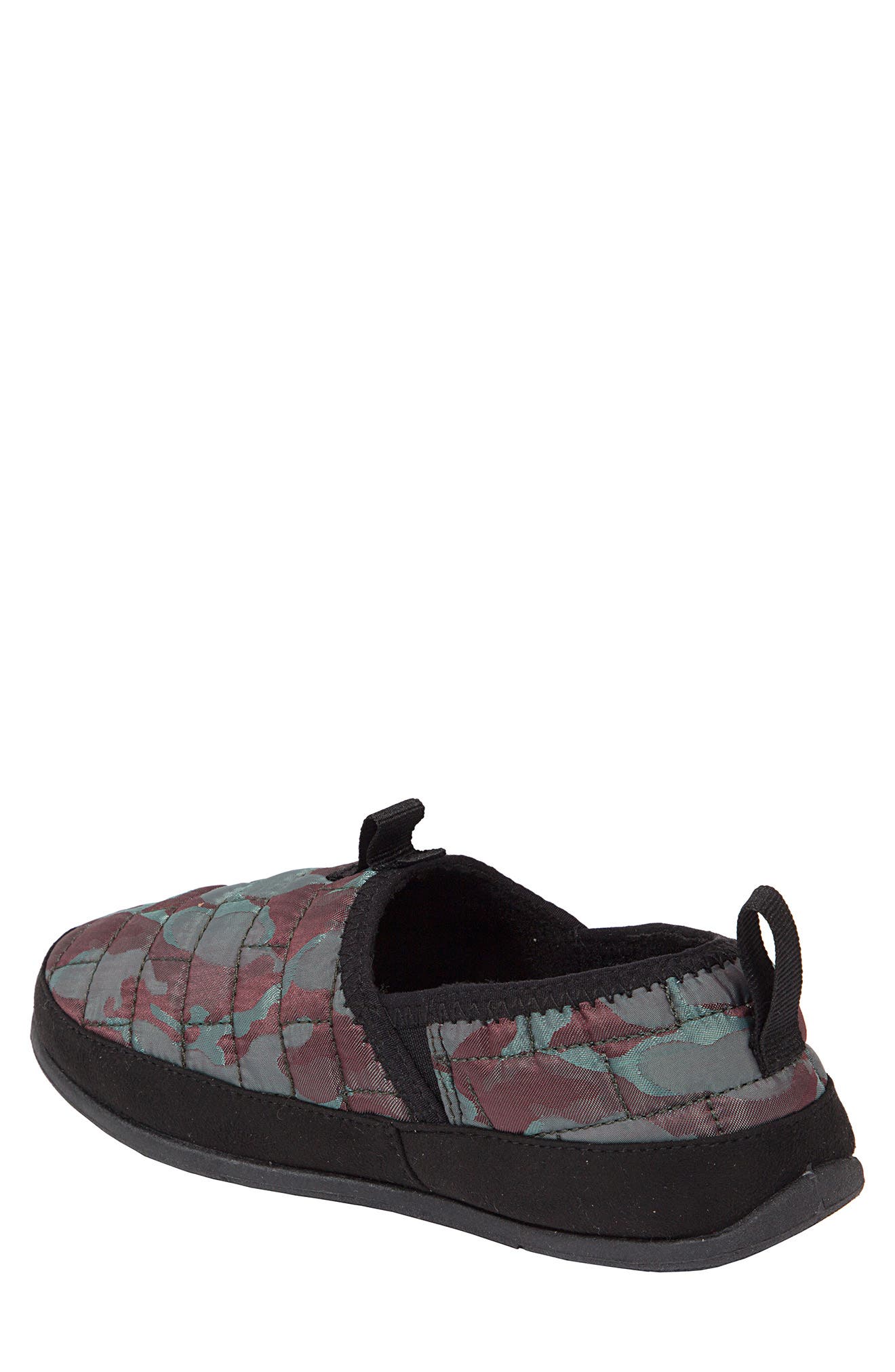 Lil Yuma Faux Shearling Lined Slipper, Alternate, color, MAROON CAMO