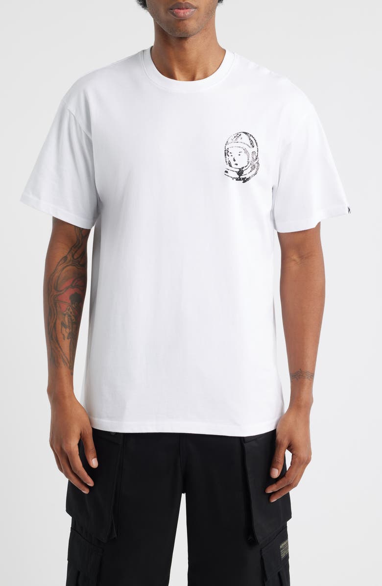 Billionaire Boys Club BB World Helmet Head Cotton Graphic T-Shirt, Main, color,