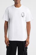 Billionaire Boys Club BB World Helmet Head Cotton Graphic T-Shirt