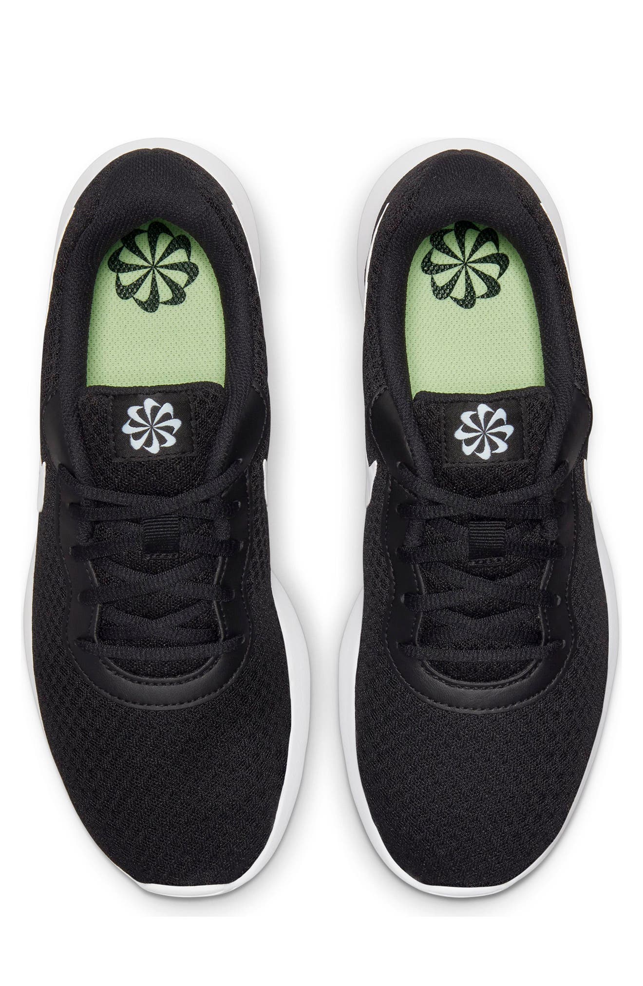 Nike Tanjun Running Shoe, Alternate, color, Black/White