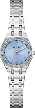 GUESS Pixie Crystal Detail Bracelet Watch, 25mm