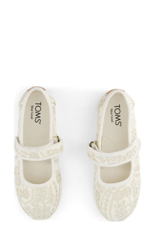 Toms Nora Mary Jane Sneaker In Gold