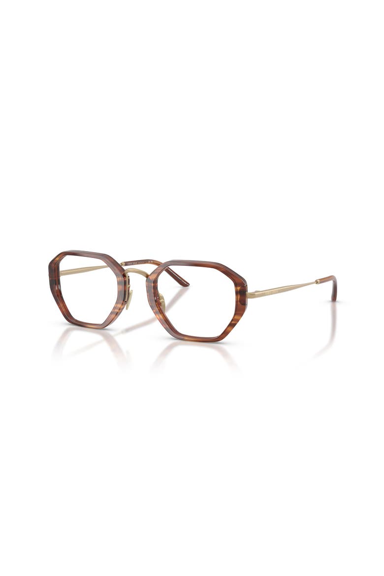 48mm Irregular optical glasses, Main, color, Tortoise