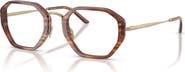 Giorgio Armani 48mm Irregular optical glasses