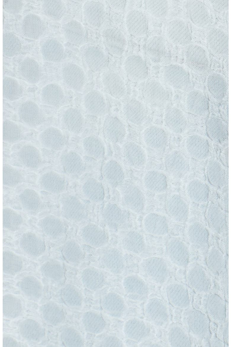 ASTR Lace Inset Textured Top, Alternate, color, WHITE