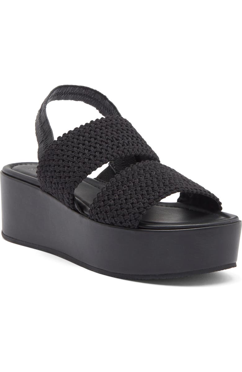 NORDSTROM RACK Cassie Platform Wedge Slingback Sandal, Main, color,