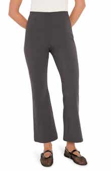 NIC+ZOE Berkeley Wonderstretch Pull-On High Waist Slim Ankle Flare Pants
