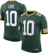 Nike Men's Nike Jordan Love Green Green Bay Packers Vapor Untouchable Stitched Limited Jersey